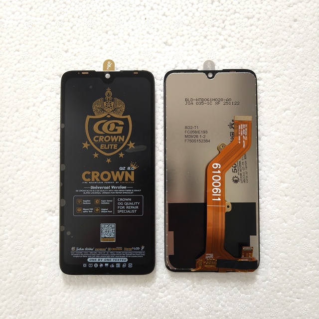 Wholesale Crown LCD Screen Display for Samsung Infinix A70 A05S BD2 X6516 BG6 KG7 X6511C X665 X680 Tecno Itel Mobile Phone LCDs