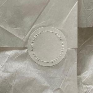 Biểu tượng tùy chỉnh Matte kết cấu bù đắp in nổi thiết kế 3D niêm phong Stickers & đóng gói nhãn - Product Image 3