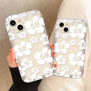 เคสโทรศัพท์กันกระแทกแบบเต็มตัวลายดอกไม้สีขาวขนาดใหญ่แบบใหม่ เหมาะสำหรับ iPhone 17 Pro Max - Product Image 6