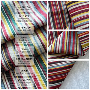 Tela teñida de hilo tejido de algodón 100%, textura transparente, duradera, transpirable para camisas, abrigos, venta al por mayor, personalizada - Product Image 3