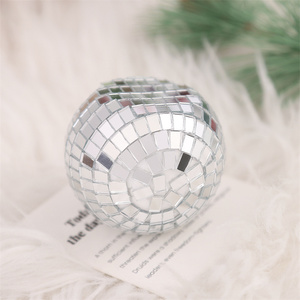 Soporte para Tarjetas de Lugar con Diseño de Bola de <span class=keywords><strong>Discoteca</strong></span>, Soporte para Números de Mesa, Soporte para Fotos, Clips para Tarjetas de Nombre con Alambre en Espiral para Navidad, Bodas y Fiestas - Product Image 5