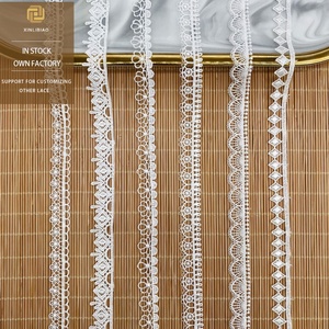 Abito in <span class=keywords><strong>Pizzo</strong></span> Ricamato con <span class=keywords><strong>Motivi</strong></span> Floreali e Tessuto in Seta di Latte, Codice a Barre per Accessori, Decorazione per la Casa, <span class=keywords><strong>Pizzo</strong></span> Idrosolubile all'Ingrosso - Product Image 1