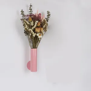 Custom Wall Decoration Metal Vases Suitable For Home Decor