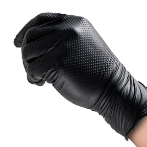 8 Mil tek kullanımlık otomobil endüstriyel turuncu nitril garaj görev araba tamir kullanımı ağır mekanik kimyasal geçirmez eldiven - Product Image 6