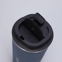 Gobelet à café en acier inoxydable 304, isolation sous vide, tasse portable avec couvercle pour la consommation quotidienne de café et les trajets domicile-travail