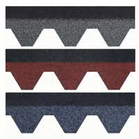 Moderne Design-Steinbeschichtete Metalldachziegel Wasserdichte Asphaltschindeln Stahldachplatten für Hausbaumaterialien