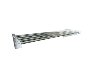 Estante de Esquina de Acero Inoxidable VTC para Uso en Hoteles, Diseño Moderno, Ecológico y que Ahorra Espacio, 600x300mm, Acabado en Latón - Product Image 5