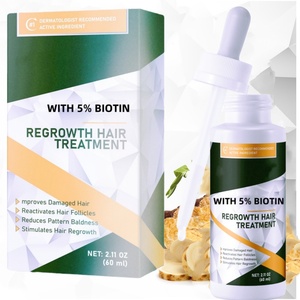 Saç <span class=keywords><strong>d</strong></span>ökülmesi önleme ve büyüme promosyonu için OEM 60ml organik biberiye yağı saç rejenerasyon özü saç tamir özelliği - Product Image 4
