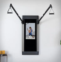 Miroir de fitness intelligent avec entraîneur personnel IA, Qualcomm Snapdragon 660, charge sans fil pour salle de sport à domicile (24/32 pouces)