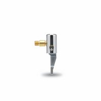 Valve d'air à clipser robuste en métal avec verrouillage de sécurité, connecteur de valve de gonflage, taille de port 3/8, pour gonflage de pneus