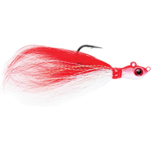 Big Eye Bucktail Jigs Saltwater Hair Jigs Fil Bait Keeper Surf Leurres de pêche pour la pêche au bar B06 - Product Image 6
