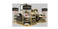 Idée de commerce de kiosque commercial 2025 : Kiosque à chocolat 8x6 pour centre commercial, mobilier pour l'exposition de confiseries