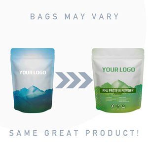 ירוק אפונה ללא בטעם חלבון אבקת חלבון ירוק לא gmo טבעוני למבוגרים בשקיות - Product Image 5