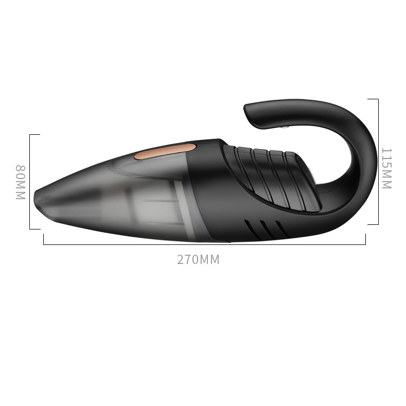 Новое поступление, автоматический беспроводной портативный ручной робот-пылесос для сухой уборки автомобиля, 2,5 кПа