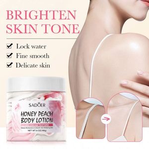 SADOER - La Mejor Crema Corporal Batida Vegana Orgánica de Marca Privada, Crema Corporal Batida Blanqueadora Arcoíris - Product Image 2