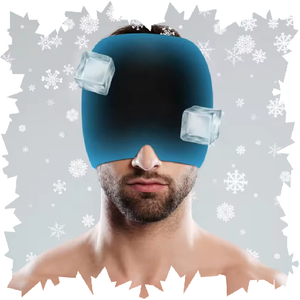 Penutup Kepala Terapi Panas & Dingin Hidrogel yang Dapat Digunakan Kembali untuk Mata Bengkak dan Sakit Kepala Migrain - Product Image 5