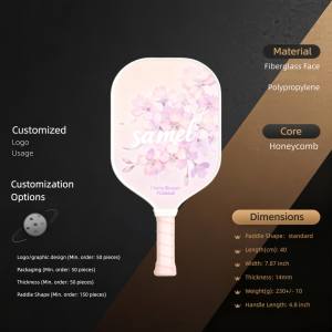 Racchetta da pickleball Spring Cherry Blossom | Regali Sportivi Personalizzati e Attrezzature Ricreative - Product Image 6