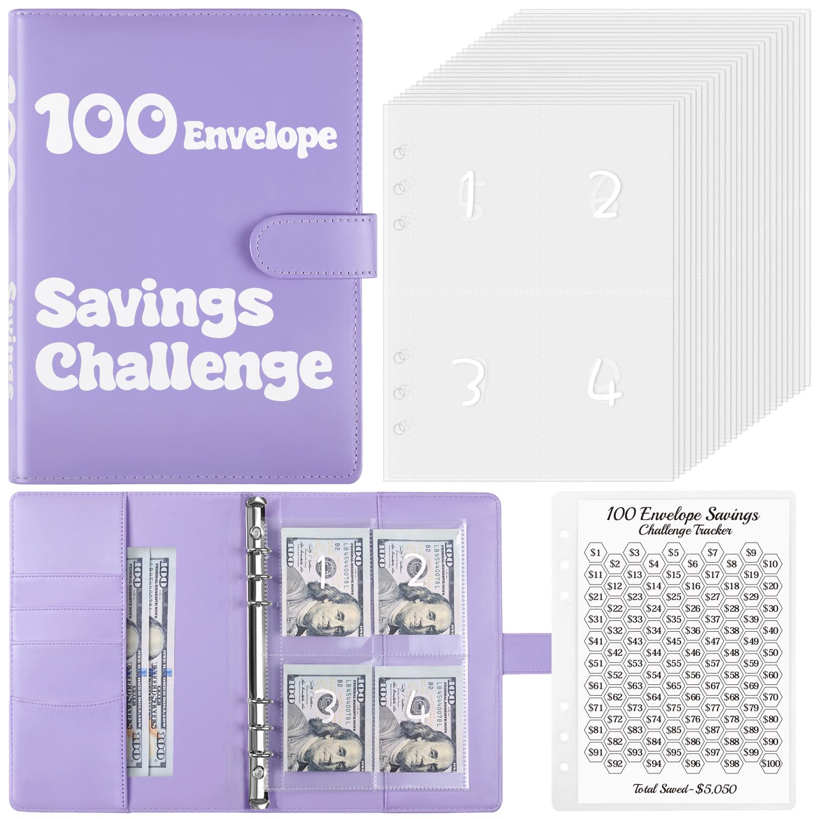 SET A5 - Violet foncé