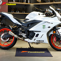 Système d'échappement complet en acier inoxydable à prix de gros Forsound Factory pour Yamaha R3 5HP Power Gain 2015~2021