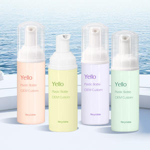 Aangepaste Lash Lege Wit Goud Frosted Foam Reinigingspomp Flessen 50Ml & 100Ml 60 Ml Blauw 60 Ml Zwart Schuim Fles - Product Image 5