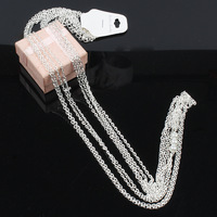 Vente chaude femmes argent croix esclave collier multicouche alliage or corps chaîne bijoux à la mode pour mariages fêtes cadeaux