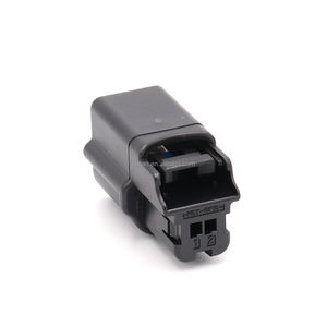 Connettore a 2 Vie Nero MX64 FEM 1X2 GETMETAL WOCPA BLK POLB/2 34975-2500 - Product Image 2