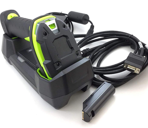 Lecteur de codes-barres sans fil ultra-robuste RC Zebra DS3678-SR, moteur à vibrations FIPS, alimenté par batterie, noir - Product Image 2