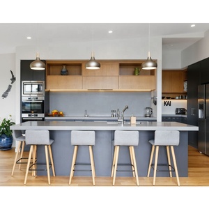 索菲亚漆面模块化厨房柜，带内置储藏柜，免费设计，德国制造MDF大理石台面水槽 - Product Image 2