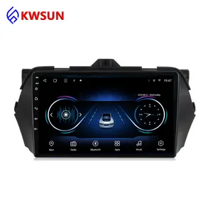 Lettore di navigazione DVD Stereo per auto Android da 9 pollici per SUZUKI ALIVIO CIAZ 2015 autoradio multimediale