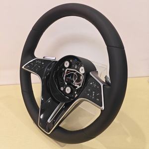 Volante de Cuero Negro Completo al por Mayor para <span class=keywords><strong>Mercedes</strong></span> <span class=keywords><strong>Benz</strong></span> C197 W204 W205 W209 W210 W213 GLC X253 - Product Image 3