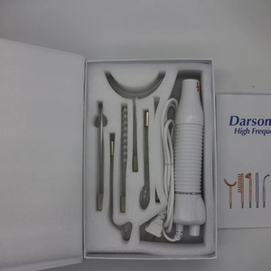Varita de Belleza Facial de Rayos Violeta de Neón Rojo, Portátil, de Alta Frecuencia, para el Cuidado de la Piel, con 6 Electrodos, Varita de Terapia Cutánea, Kit de Cuidado de la Piel - Product Image 3
