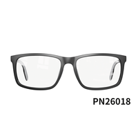 Nouvelles montures optiques légères et flexibles en TR90, monture intégrale, logo personnalisé rétro, charnière durable, anti-lumière bleue, pour hommes, idéales pour le cyclisme