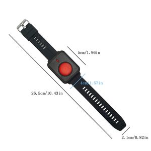 Botón <span class=keywords><strong>de</strong></span> Llamada <span class=keywords><strong>de</strong></span> <span class=keywords><strong>Emergencia</strong></span> Inalámbrico, <span class=keywords><strong>Reloj</strong></span> Localizador <span class=keywords><strong>para</strong></span> Cuidadores <span class=keywords><strong>de</strong></span> Personas Mayores/Pacientes, Uso en Hospitales y Residencias, Resistente al Agua, Alerta SOS - Product Image 5