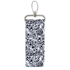Modern Eco-Friendly Lipstick Pouch with Key Chain Single <b>Lady</b> Style Beauty Accessory Bag Portable Open Closure - Product Image 6