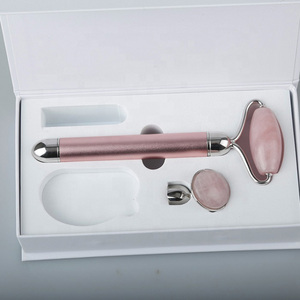 De Beauté <span class=keywords><strong>Masseur</strong></span> Facial Vibrant Rouleau De Beauté <span class=keywords><strong>Masseur</strong></span> Visage Contour Rouleau De <span class=keywords><strong>Jade</strong></span> pour Utilisation Du Visage - Product Image 3
