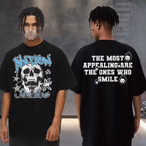 Camiseta de Moda Urbana para Hombre, 100% Algodón, Corte Holgado, 5 Colores, Almacén de <span class=keywords><strong>Columbus</strong></span> - Product Image 1