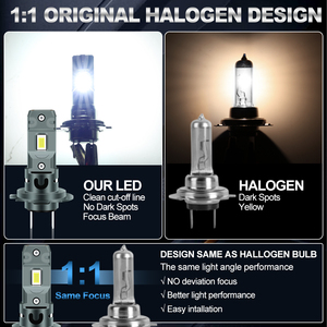 Bóng đèn pha ô tô <span class=keywords><strong>LED</strong></span> siêu sáng, cắm là chạy, mini, H4 H7 H11 HB3 9005 HB4 9006 - Product Image 5