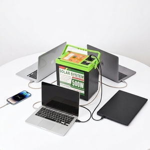 Station d'alimentation portable LiFePO4 pour le stockage d'énergie domestique, générateur solaire, batterie d'urgence pour le camping en plein air - Product Image 2