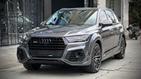 Kit carrosserie large de style ABT de haute qualité pour Audi Q7 2016-19 : pare-chocs avant et arrière, extensions d'ailes, jupes latérales