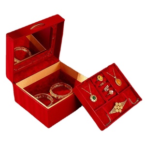 Lancement de nouveaux produits : Étuis à bijoux de style chinois, présentoir pour bijoux, possibilité de personnalisation en masse, étui de rangement pour bijoux - Product Image 1