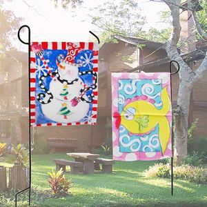 Drapeau de jardin imprimé en polyester pour événements sportifs, drapeau de jardin personnalisé en couleur, décoration de jardin, drapeau de jardin pour les fêtes - Product Image 1