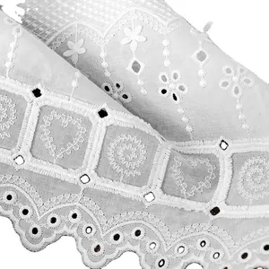 2024 Whole Sale Lace And Lace Embroidery Sewing 3D Lace Fabric