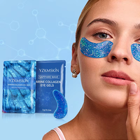 OEM ODM Amélioration de l'élasticité de la peau des yeux Patch de soin hydratant Anti-âge crème anti-rides coussinet de gel pour les yeux collagène vapeur sommeil masque pour les yeux