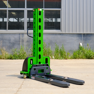 חשמלי stacker ומערם להרים סין חשמלי מזרן מלגזה מערה כלכלי סוללה - Product Image 3