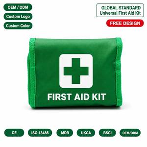 Botiquín de Primeros Auxilios Plegable, Compacto, de Tres Pliegues, Bolsa Médica de Emergencia, CE ISO 13485, Manual, 5 Años de Garantía, Logotipo Personalizado, para Viajes - Product Image 2