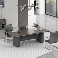 Tables et chaises de bureau, salle de conférence, salle de réunion, table de réunion de bureau, table de conférence moderne et ensemble de chaises