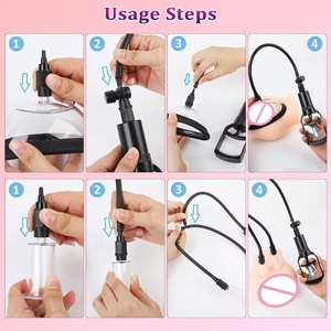 Sexspielzeug für Frauen: Nippel- und Vagina-Sauger mit 6 Leistungsstarken Automatischen Vakuum-Vaginapumpen, Nippel- und Klitoris-Sauger - Product Image 5