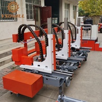 Scie à ruban verticale automatique YSDMILL CNC haute précision avec chariot pour la coupe du bois, 380V