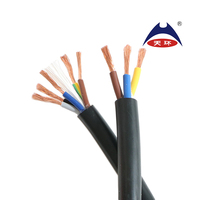 Kabel Listrik Inti Tembaga Terlilit NYMHY 300/300V Berisolasi PVC Inti Bulat untuk Penggunaan Bangunan & Industri (2/3/4 Inti)