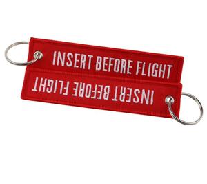 Aviation Pendant Printed <b>Key</b> <b>Chain</b> with Customized Color Eco-Friendly & Portable for Women - Product Image 3